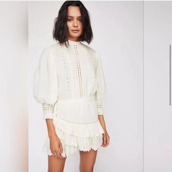 LoveShackFancy Dresses & Skirts - Love Shack Fancy -  lorelai  Dress  - size Large - Cream color New without tags